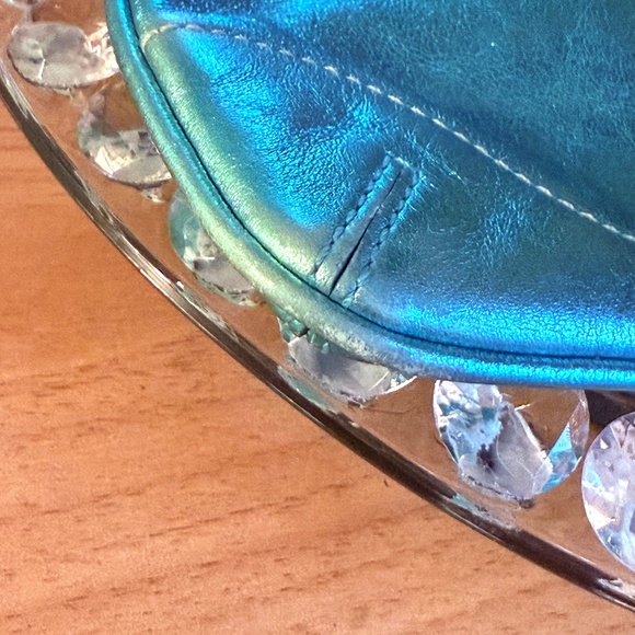 Coach Limited Edition Iridescent "Mermaid" Wristlet EUC - Picture 2 of 6